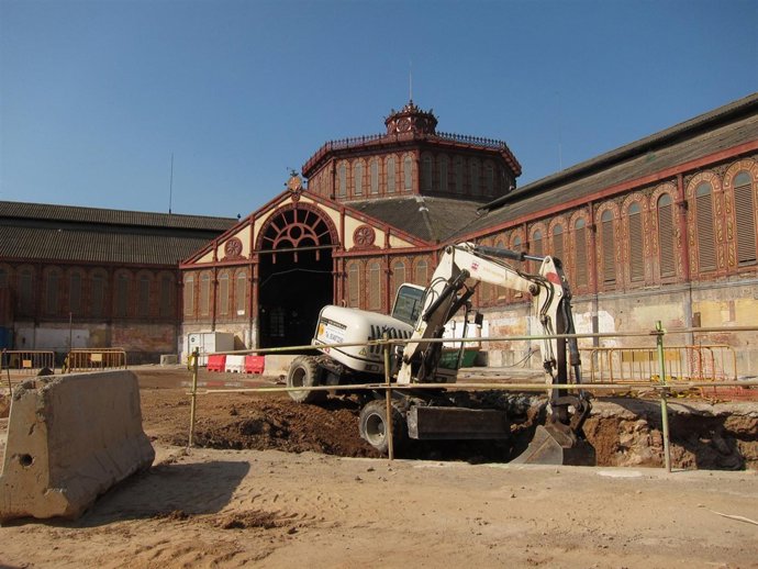 Obras De Reforma Del Mercado De Sant Antoni