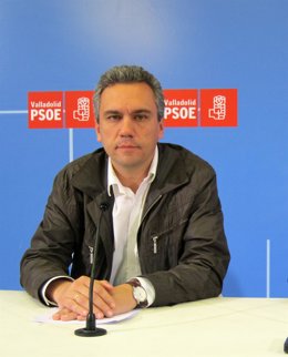 Javier Izquierdo, portavoz del PSOE en el Ayuntamiento de Valladolid.