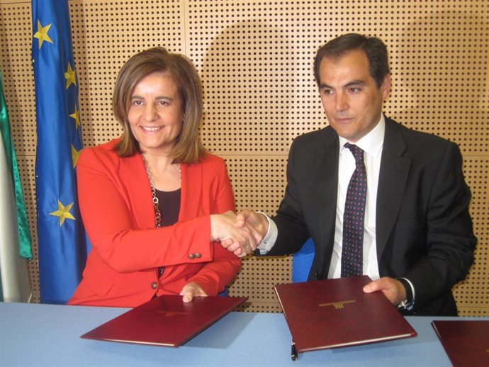 Fátima Báñez y José Antonio Nieto