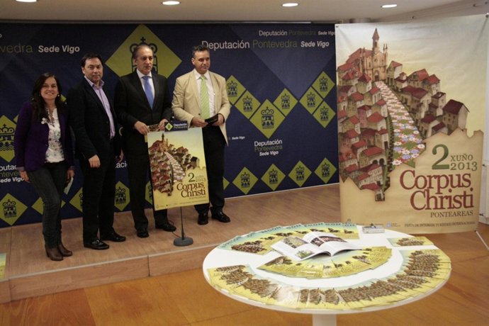 Presentación del Corpus en Ponteareas