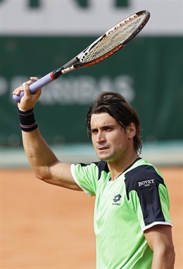 David Ferrer en Roland Garros