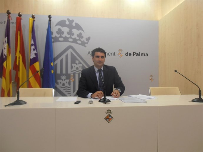 El portavoz de Cort, Julio Martínez