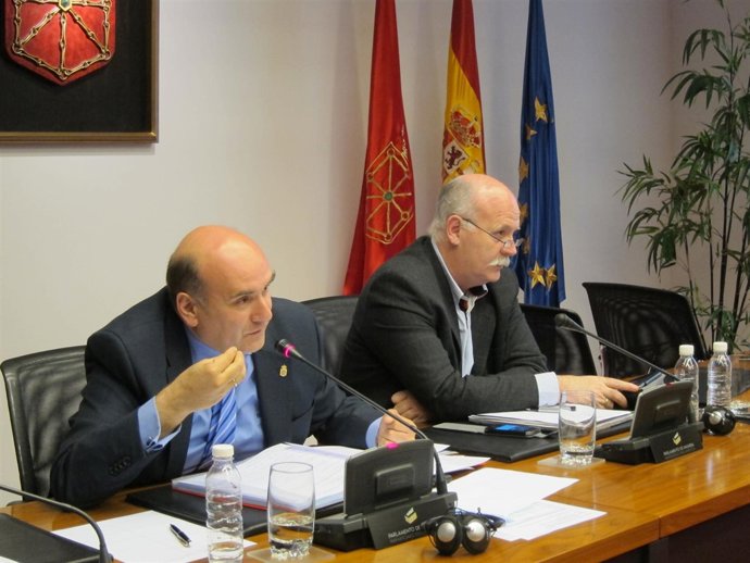 El consejero Morrás en comisión parlamentaria