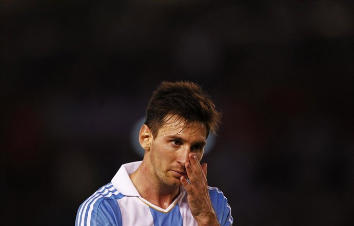 Messi con la selección argentina