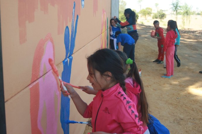 Actividades en el nuevo parque del Guadaíra.