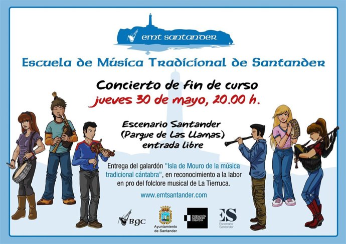 Cartel del concierto