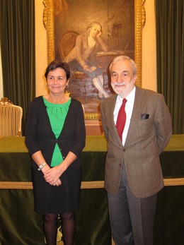 Carmen Moriyón y Félix Álvarez Miranda-Urech