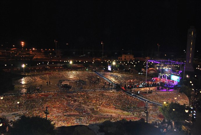 Mírame TV recauda 220 toneladas de alimentos