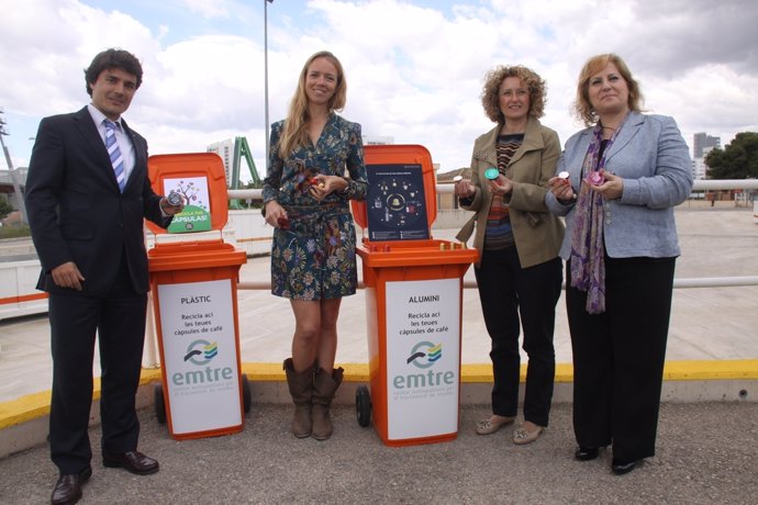 Presentación campaña reciclaje cápsulas de Emtre-Nestlé