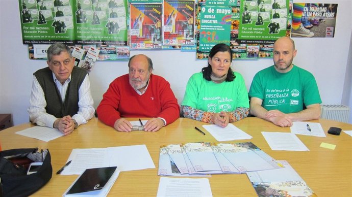 Rueda de prensa de la Junta de Personal Docente