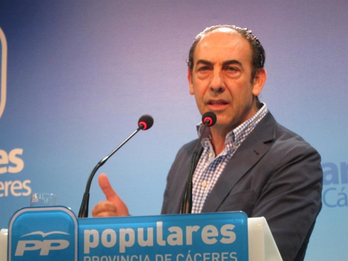 Diego Sánchez Duque, Secretario Provincial Del PP En Cáceres