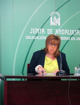 La delegada del Gobierno andaluz en Jaén, Purificación Gálvez.