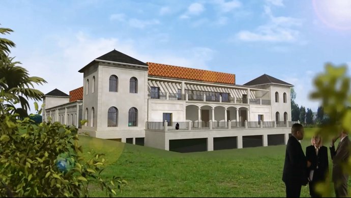 Infografía del futuro Palacio de Congresos