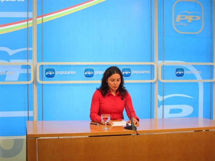 La diputada regional del Partido Popular de La Rioja, Raquel Sáenz