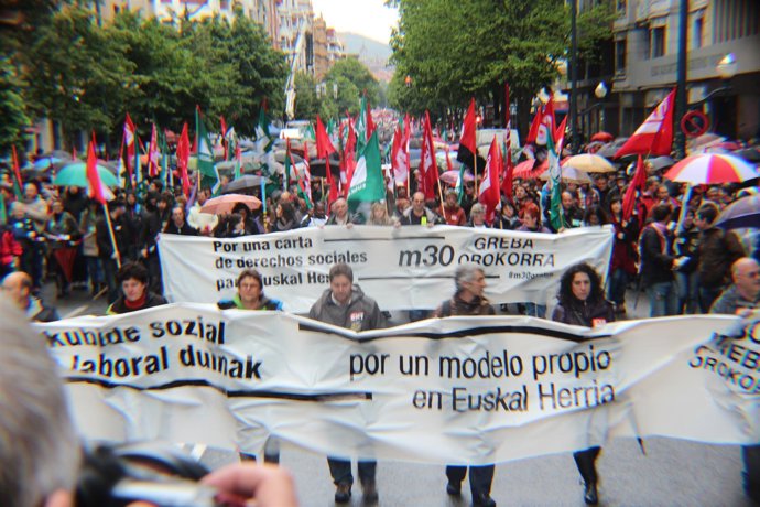 Huelga general BIlbao 30m  LAB y ELA