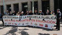 Los sindicatos educativos se movilizarán en el fin de curso ante un año "fatal" con "muchos recortes"