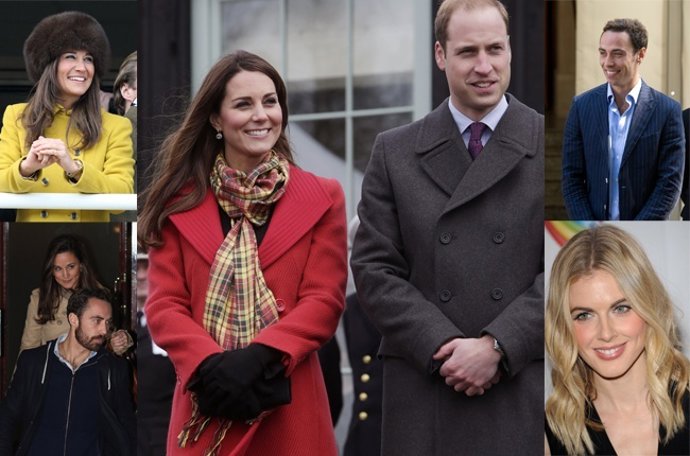 Kate Middleton, Pippa y James