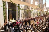 Cruz Roja atiende a 20 personas durante la procesión del Corpus de Toledo, tres de ellas trasladadas al hospital