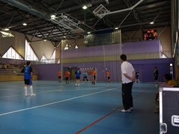 Imagen de un partido del anterior torneo