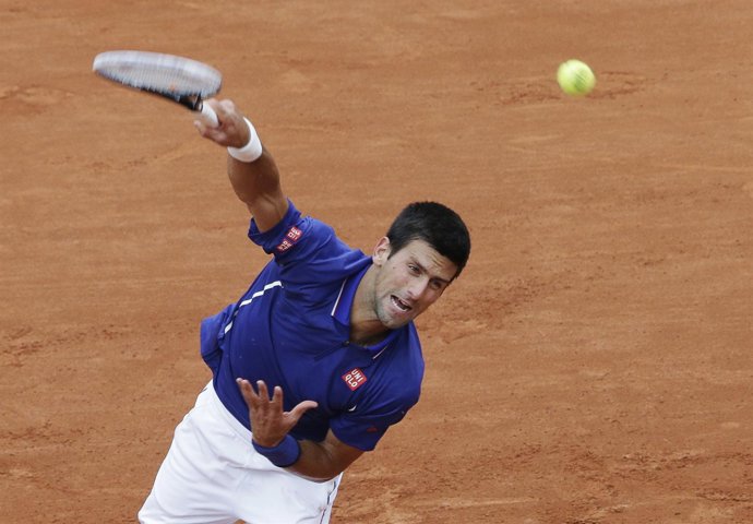 Novak Djokovic en Roland Garros