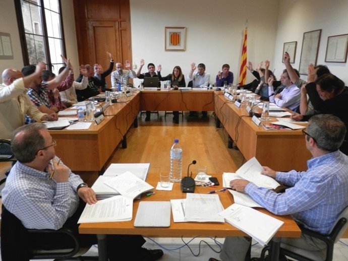 Pleno municipal de la Garriga     