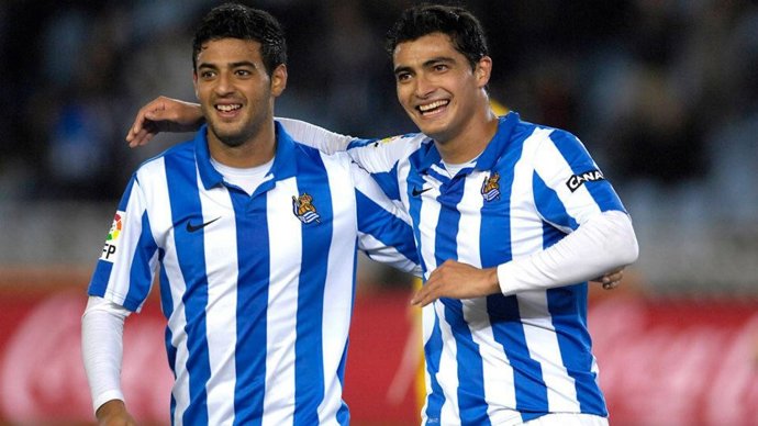 Carlos Vela y Chory Castro