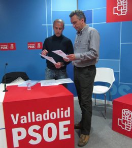 Los socialistas Julio López y Javier Izquierdo