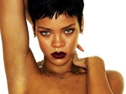 La cantante de Barbados Rihanna.