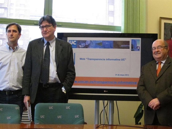 Presentación de la web de transparencia de la UC