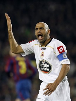 Manuel Pablo, jugador del Deportivo de la Coruña