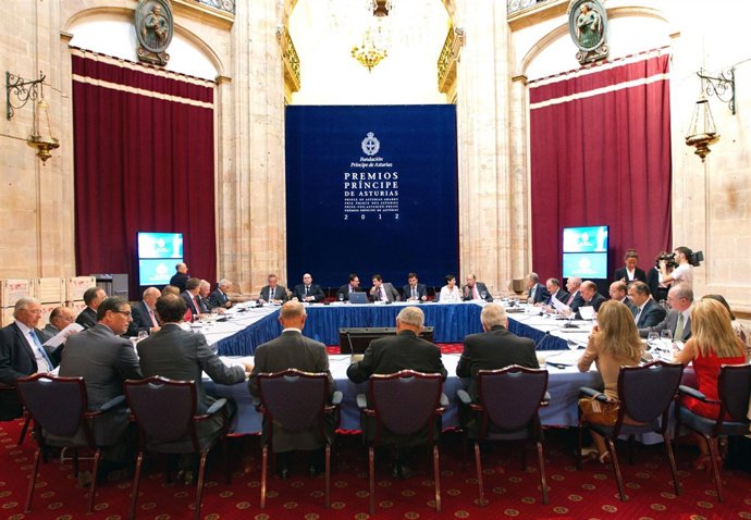 Jurado Premios Príncipe de Asturiasa de la Concordia 2012