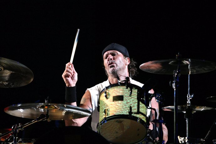 El batería de los Red Hot Chili Peppers, Chad Smith