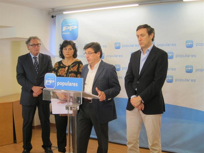 Diputados nacionales del PP de Almería