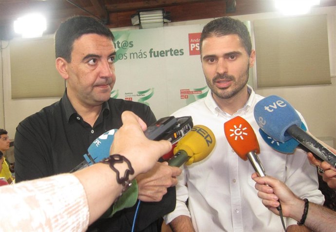 Mario Jiménez y José Carlos Durán, este viernes