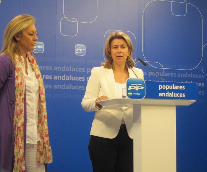 Carolina España y Teresa Ruiz Sillero