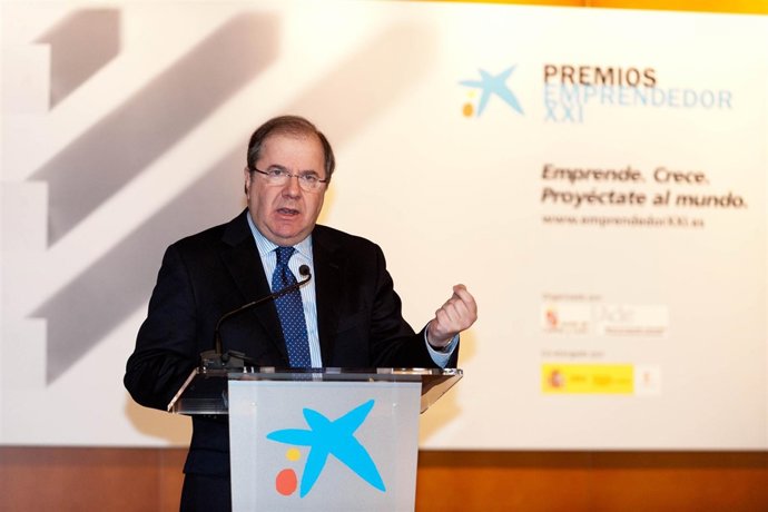 Herrera en los premios de La Caixa