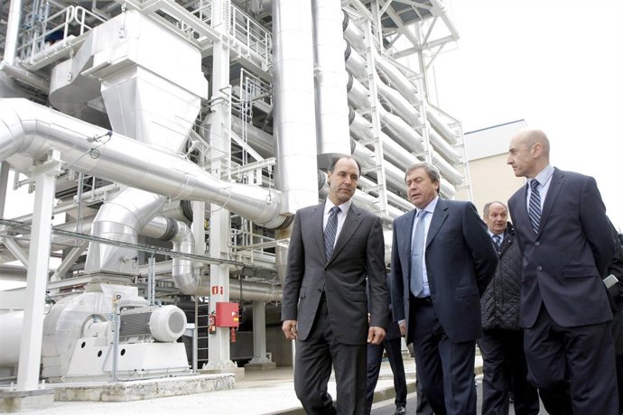 Inauguración de la central eléctrica de biomasa del Grupo Armando Alvarez