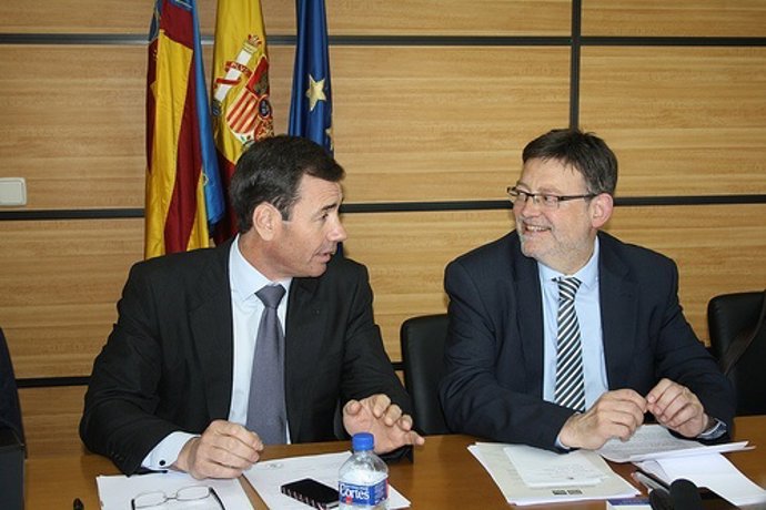 Tomás Gómez y Ximo Puig