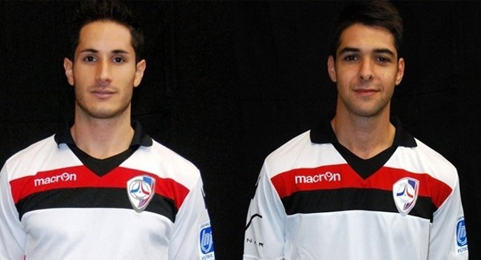 Jorge y Hugo, del Santiago Futsal