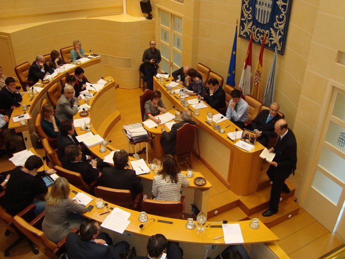 Pleno del Ayuntamiento de Segovia