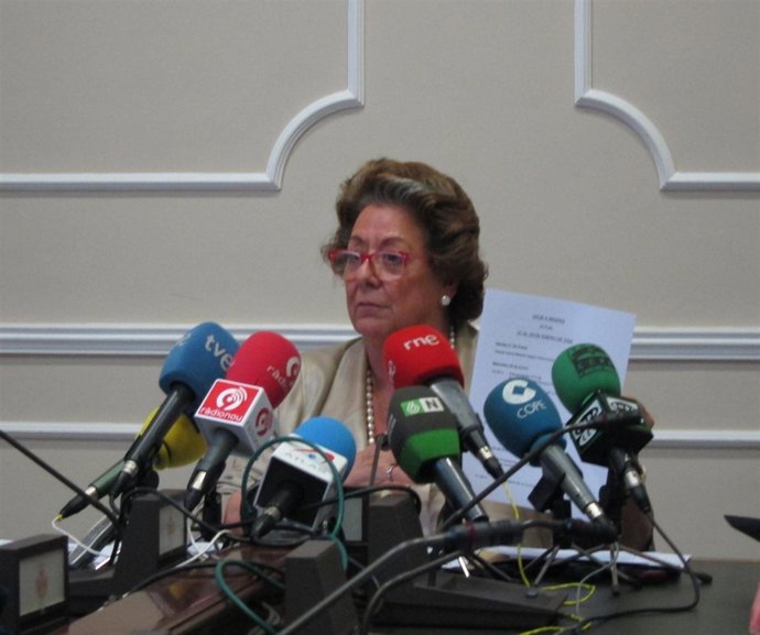 Barberá comparece ante los medios tras el escrito del juez Castro