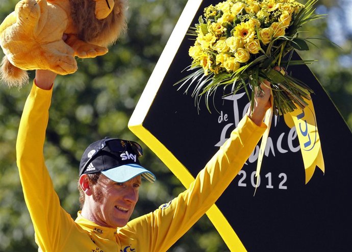 El ciclista británico Bradley Wiggins