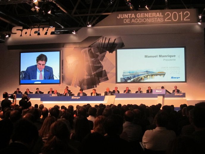 Sacyr, Junta De Accionistas De 2102