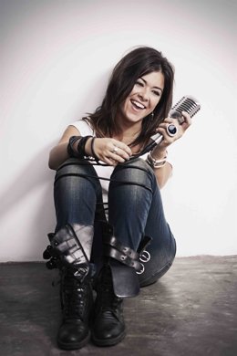 Vanesa Martín actúa en el Palau de la Música.