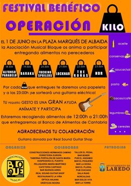 Cartel del Festival Benéfico