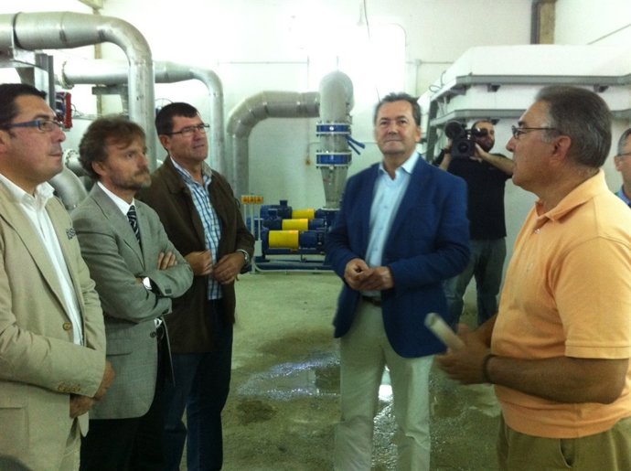 Visita a la ETAP del Andévalo. 