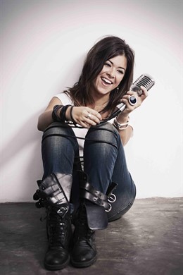 Vanesa Martín actúa en el Palau de la Música.