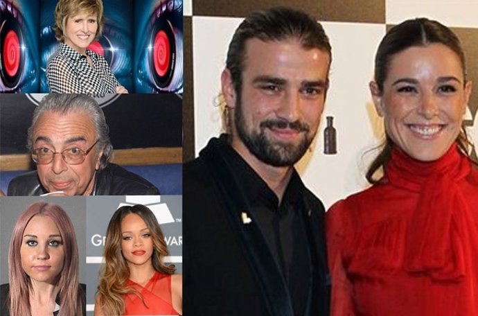 Mercedes Milá, Raquel Sánchez SIlva, Rihanna, Santiesteban