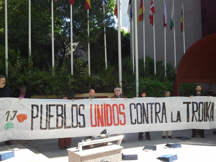 Rueda de prensa de Marea Ciudadana en Madrid 