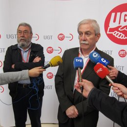 Cándido Méndez y Justo Rodríguez Braga